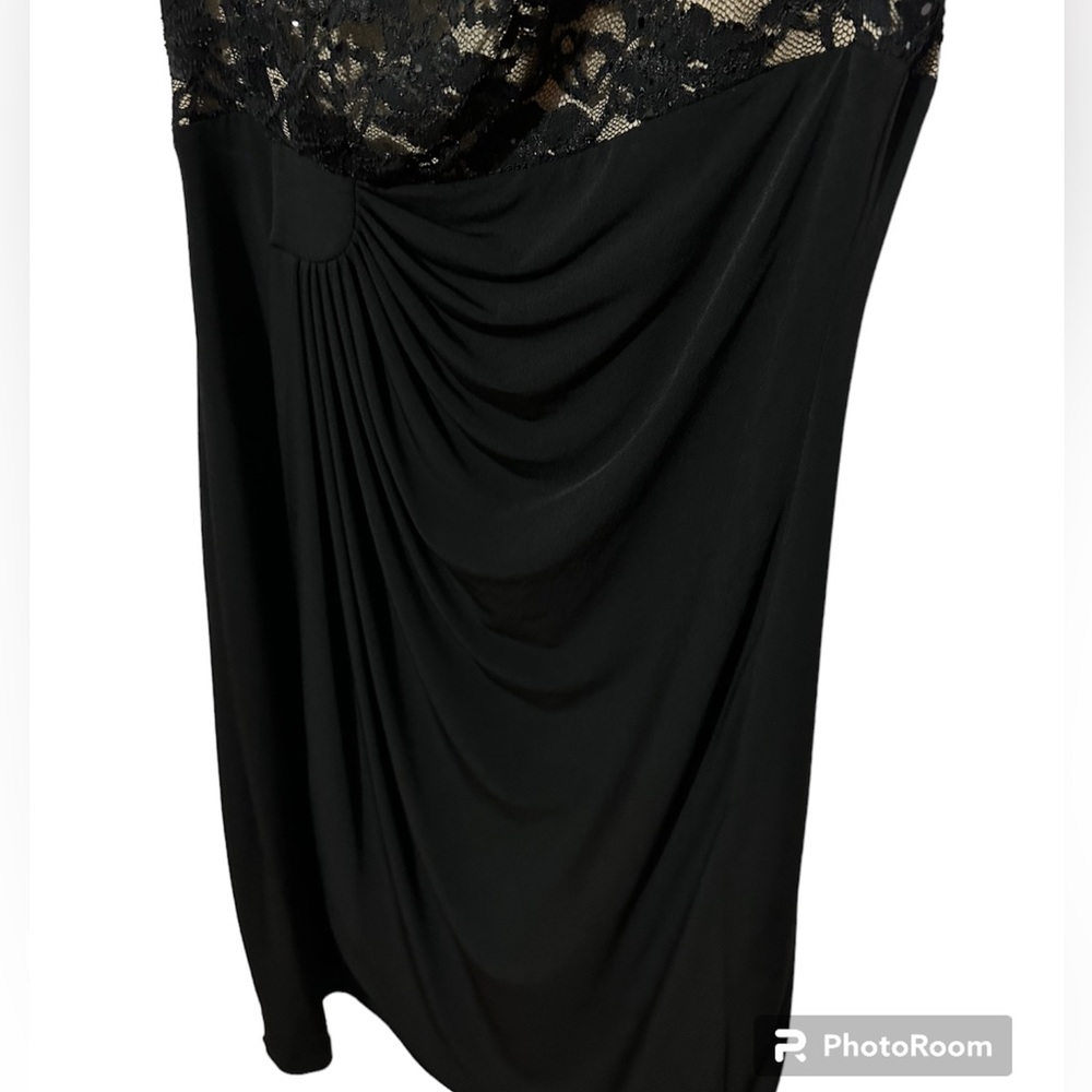 Connected Black Sleeveless Dress Size 12 - Picture 2 of 12